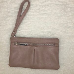 Blush wristlet